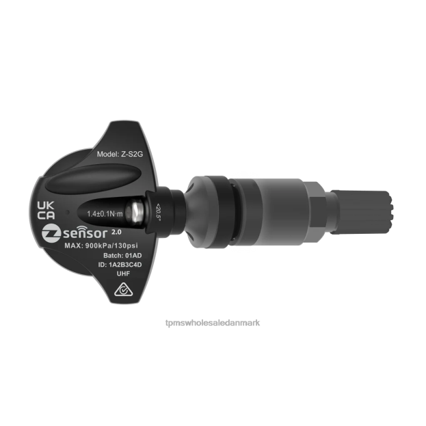 T4TJX161 ram lastbil oe udskiftning tpms sensor - oe p/n 68239720ac, 68249197aa frekv 433mhz TPMS københavn - metalventilspindel - mørkegrå